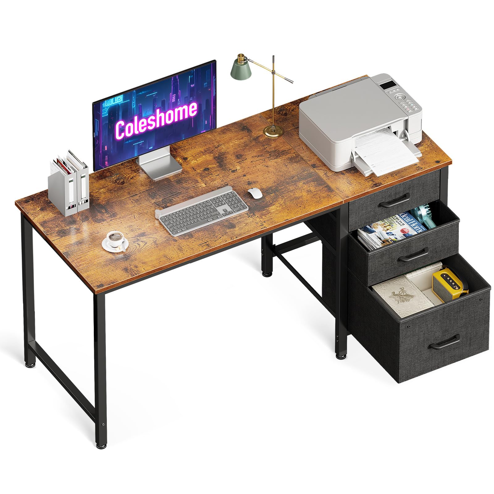 Organiseur de bureau vertical à 4 niveaux en maille, petit trieur de lettres en maille, support de bureau, support de plateau de documents, maille métallique, pratique et utile, fonctionnalité peu e